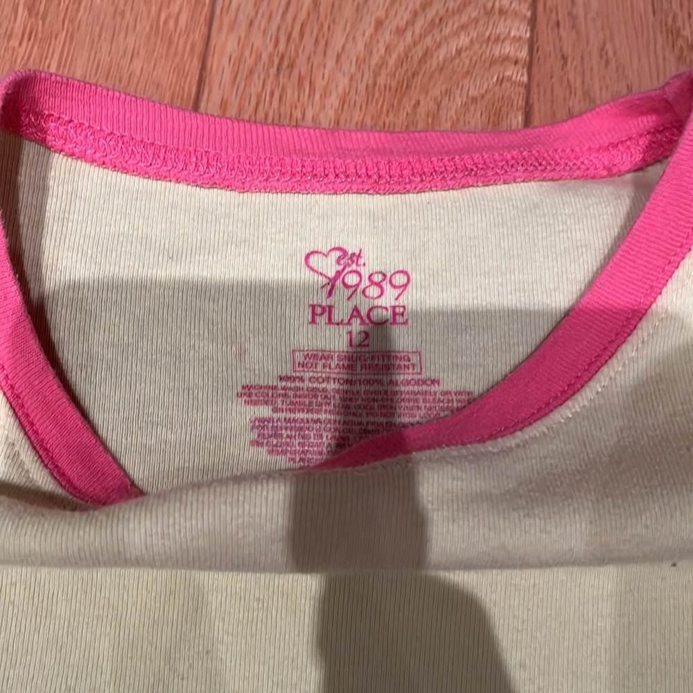 Set of 4 pajamas!! Girls size 12 - Picture 8 of 10